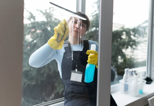 Nettoyage de vitres intérieures et extérieures à Esnon
